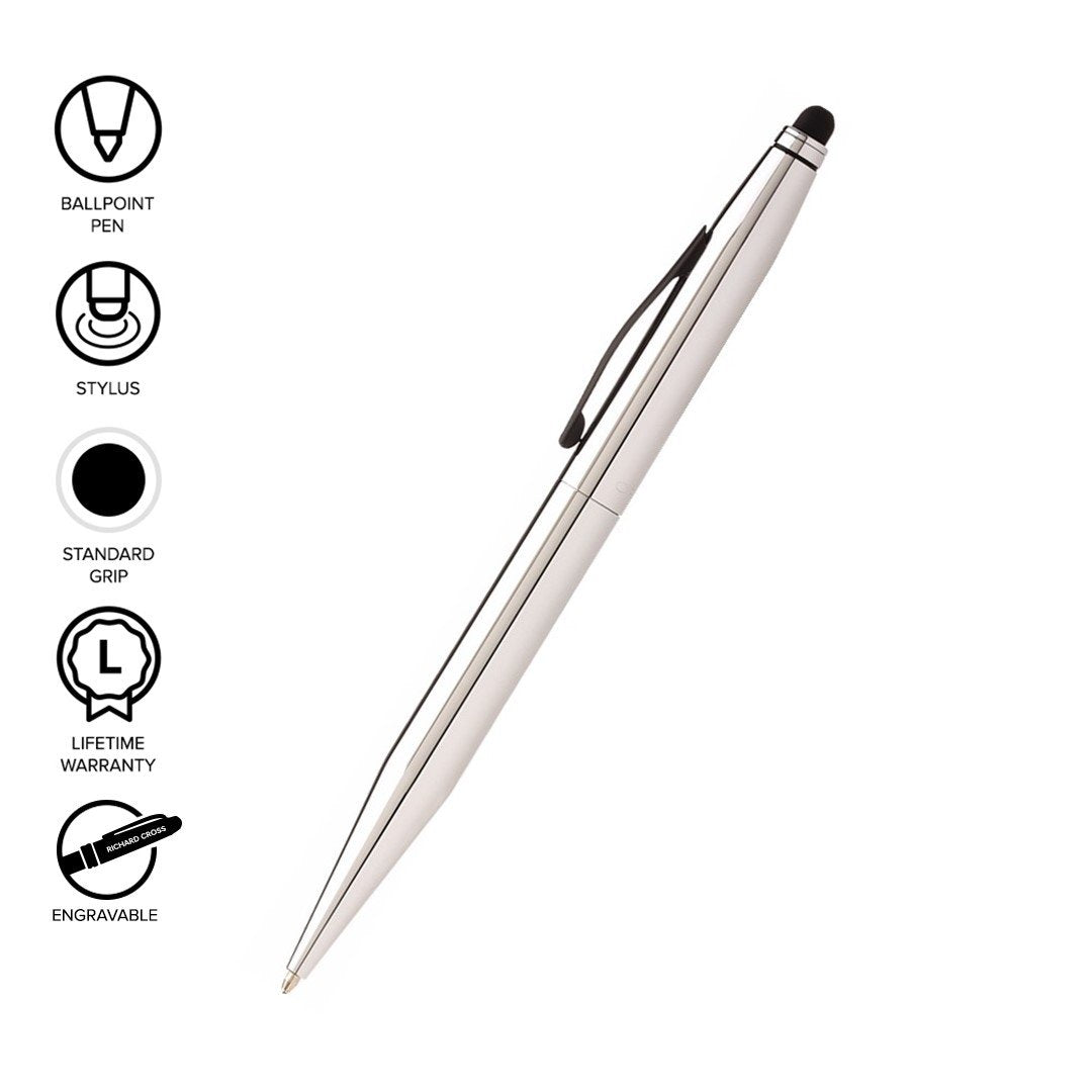 Tech 2 Chrome Ballpoint Pen CAT0652-2 – Cross Philippines